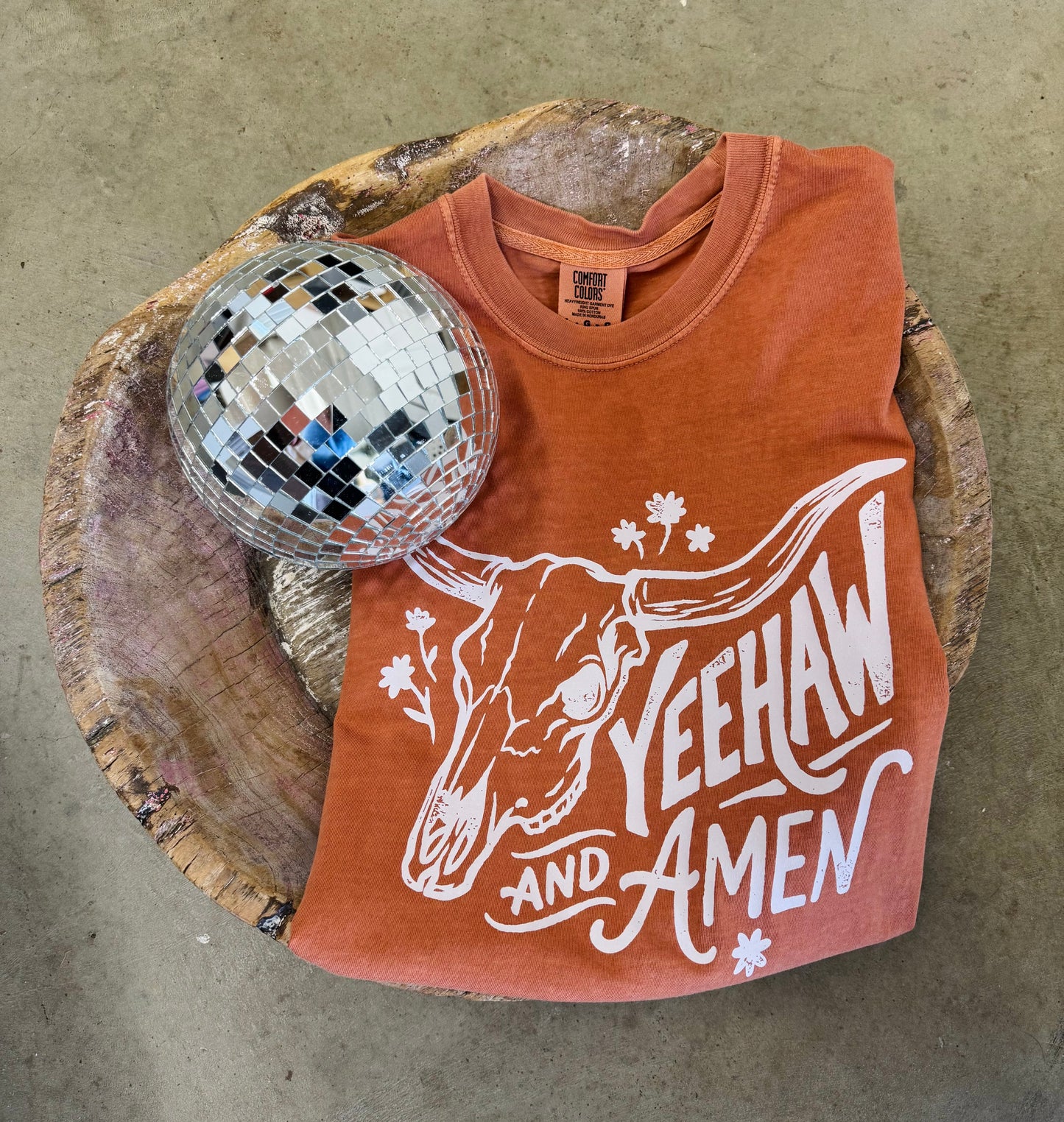 Yeehaw & Amen Tee