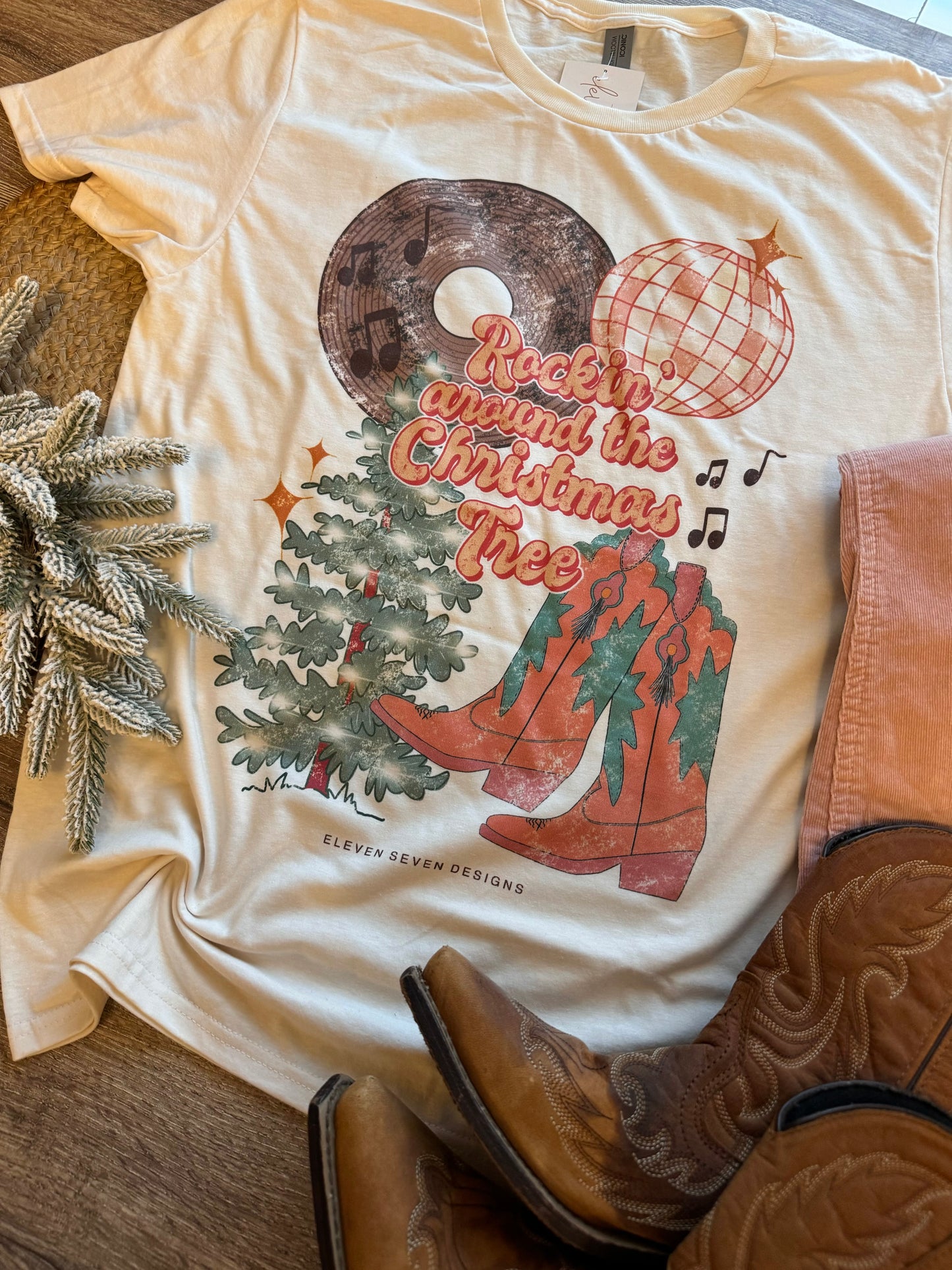 Rockin' Around the Christmas Tree Tee