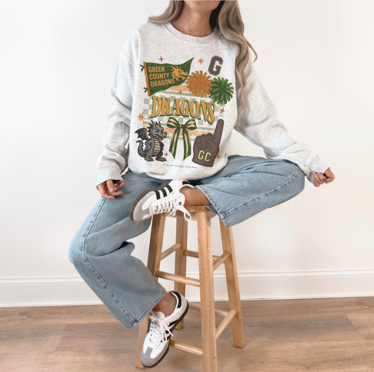 Dragons Vintage Icon Sweatshirt
