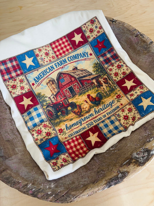 American Farm Company Quilt Tee