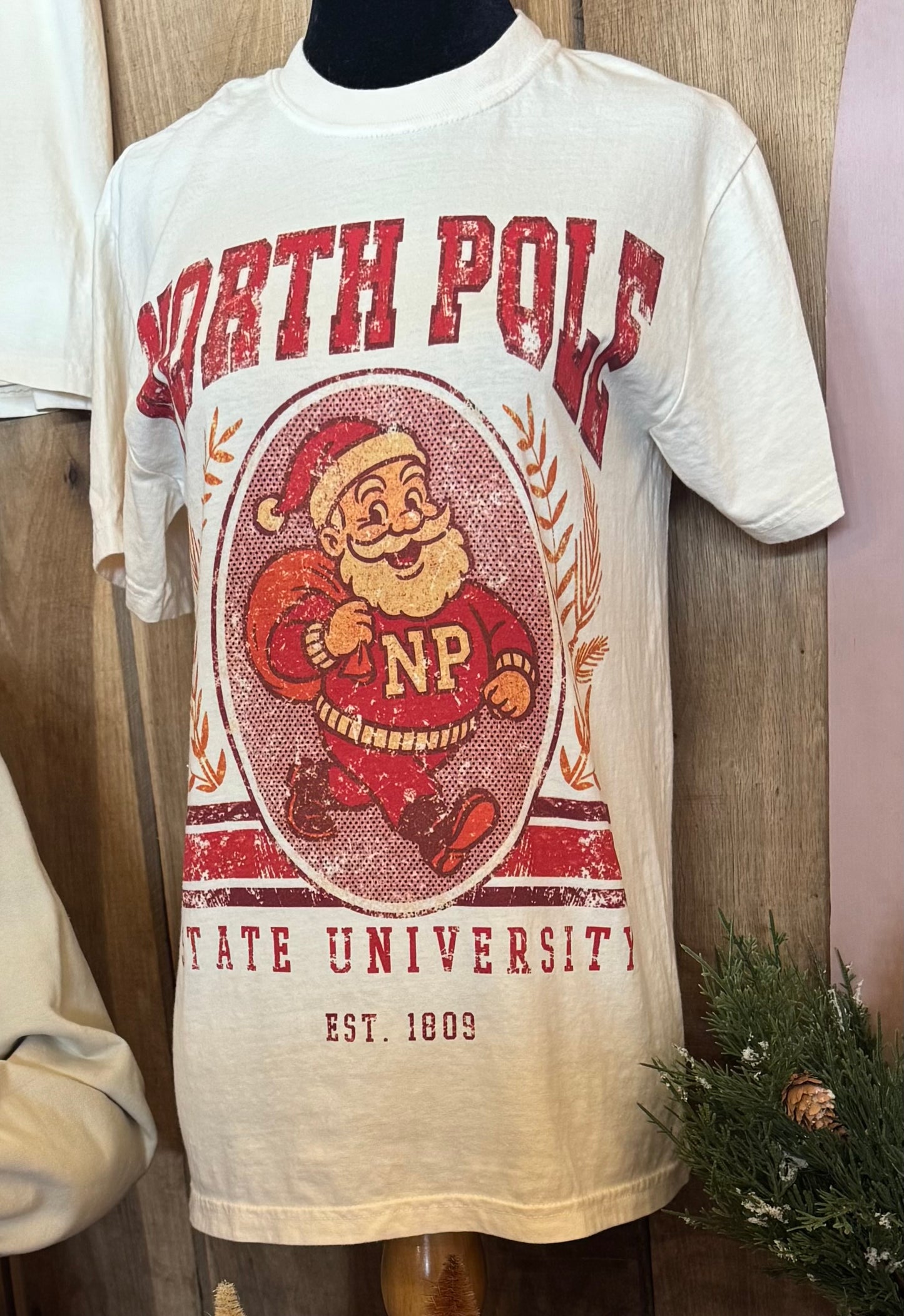 North Pole State University Tee