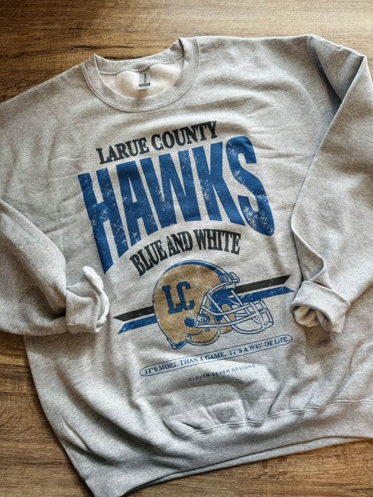 Larue County Hawks Football Sweatshirt