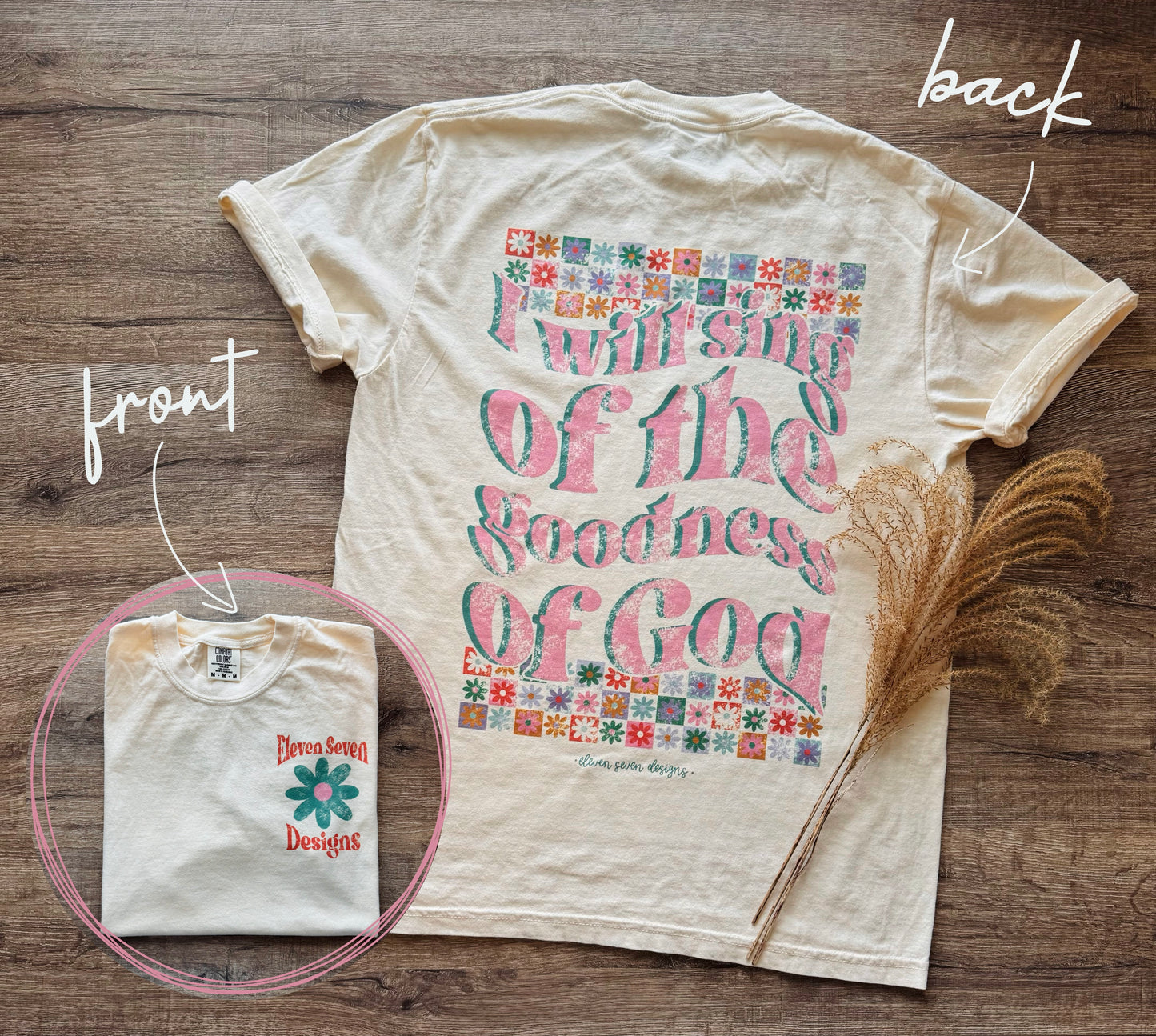 Goodness of God Flower Tee