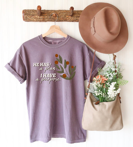 He Has a Plan, I Have a Purpose Tee