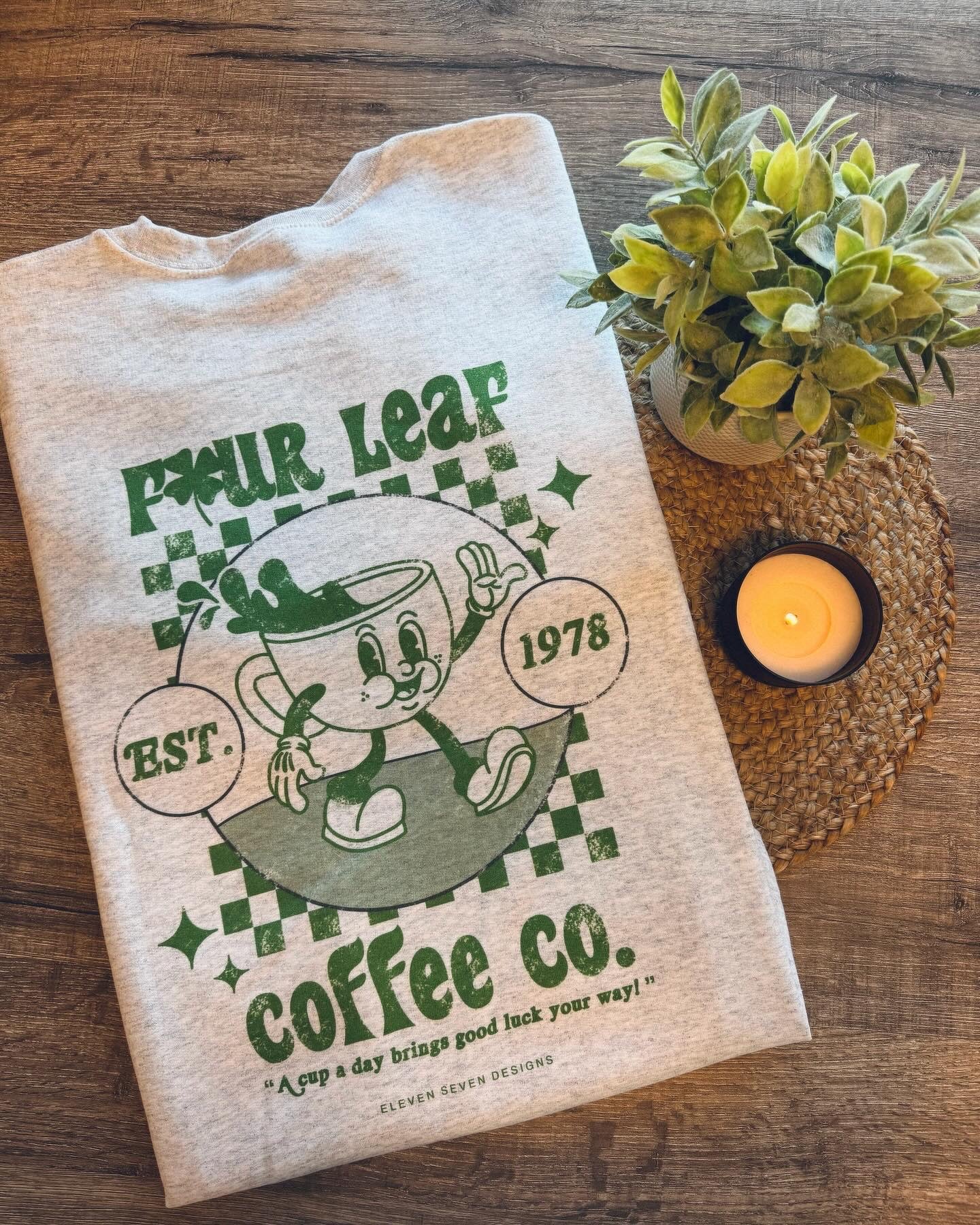 Four Leaf Coffee Co. Crewneck