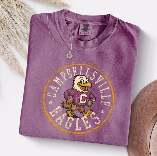 Vintage Campbellsville Eagles Tee