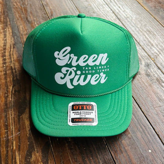 Green River Trucker Cap - Kelly Green