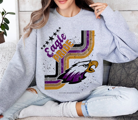 Retro Eagle Pride Sweatshirt