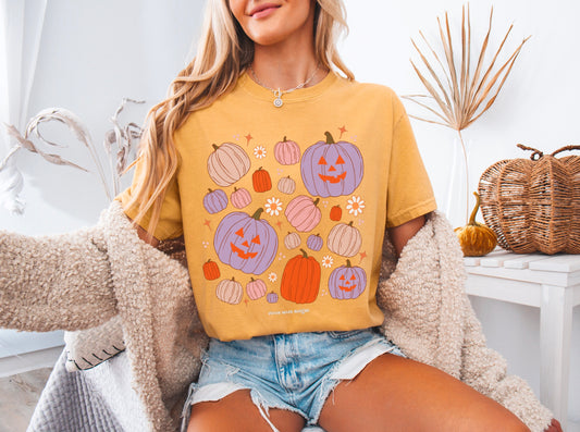 Bright Pumpkins Tee